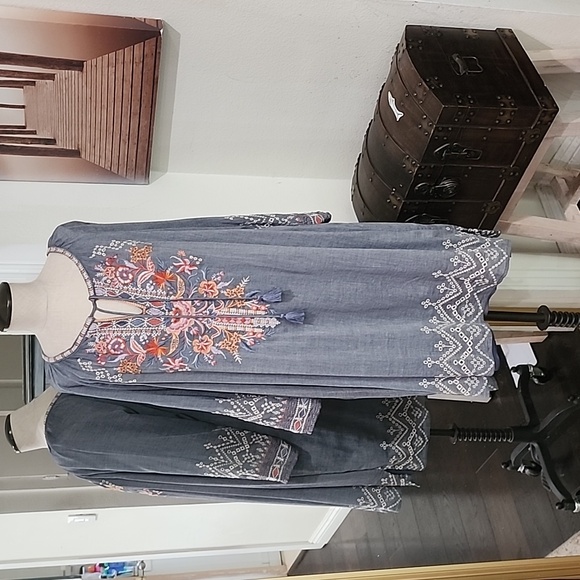 NWT JOHNNY WAS PEASANT DRESS SIZE M - Picture 4 of 8